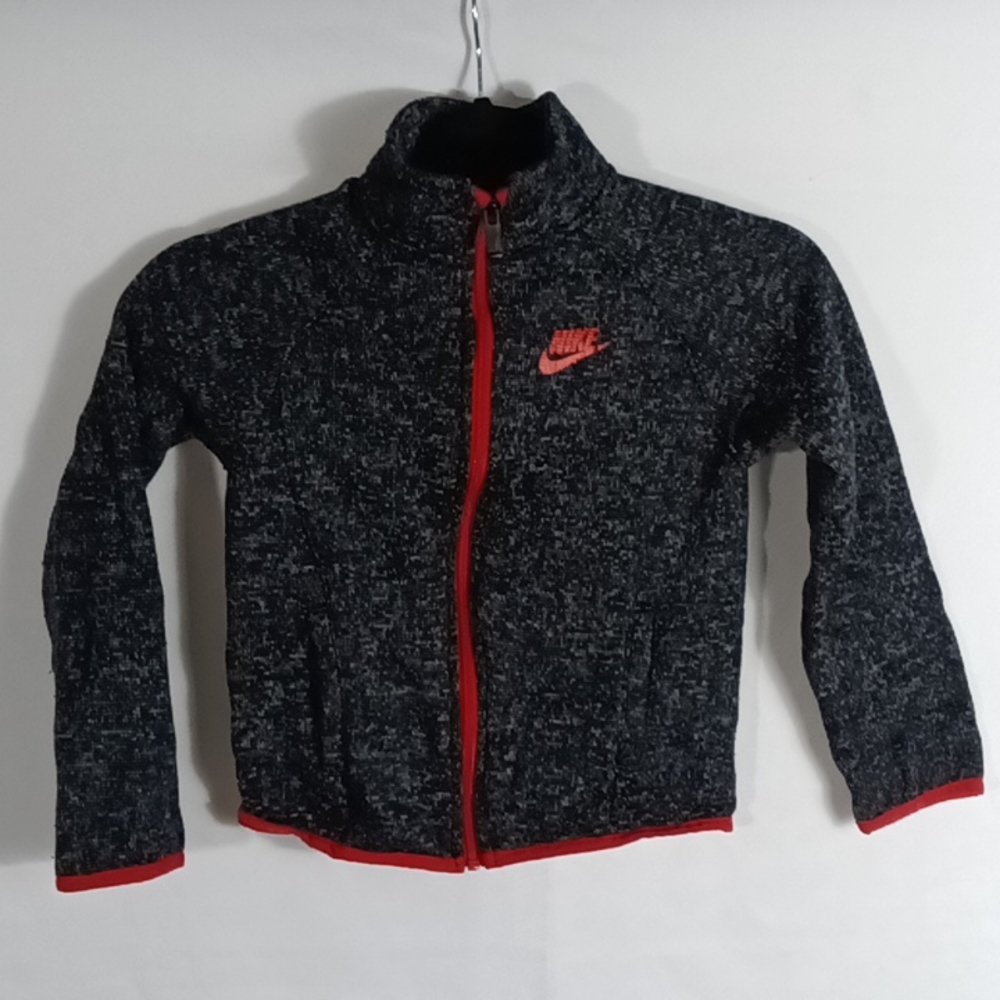 Boys Nike zip up  sweater size 7 large